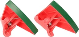 Handdoekklem/handdoek knijpers - watermeloen -2x - kunststof — thumbnail 2