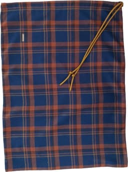 Bluvardi Katoenen waszak - XL- met trekkoord - Scottish cognac - blue — thumbnail 4