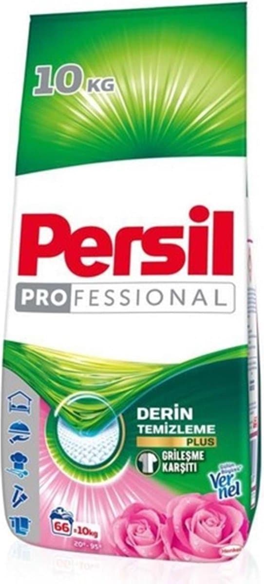 Persil Wasmiddel Poeder – Witte Was | Rose Bloemenfris | 10 kg – 66 Wasbeurten — afbeelding 1