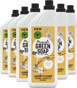 Marcel's Green Soap Wasmiddel Vanille & Katoen - 6 x 1 l — thumbnail 1