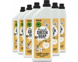 Marcel's Green Soap Wasmiddel Vanille & Katoen - 6 x 1 l