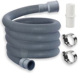 WiseGoods Premium Wasmachine Slang 2M - Slangen Voor Wasmachines / Vaatwassers - Reparatie Vaatwasser - Afvoerslang - Afvoer 20mm — thumbnail 1