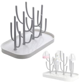 Dailygoods- Droogrek Duurzaam - Fles Droogrek - Accessoires Droger - Lichtgewicht - Verwijderbaar - Afmetingen 25,5x14,5x19 cm - Flesdroger — thumbnail 1
