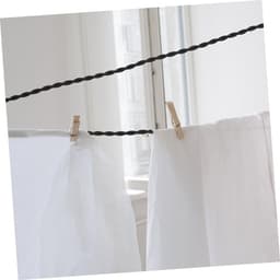 Intrekbare Waslijn - Wasdrooglijn Reiswaslijn - Kleding Drogen - Met Zuignappen Haken - 3 Stuks - Zwart — thumbnail 2