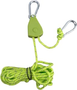Winddicht touw, zeer sterk spantouw, sterk en duurzaam touw, gemaakt van nylon, voor kamperen in de buitenlucht, gebruikt om tenten, boten en auto's vast te zetten, zwaar touw met sloten. — thumbnail 2
