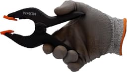 Nylon Klemmen - Veerklemmen Plastic - Klusjes Thuis - Verstevigd Nylon - 150 mm - Oranje — thumbnail 2