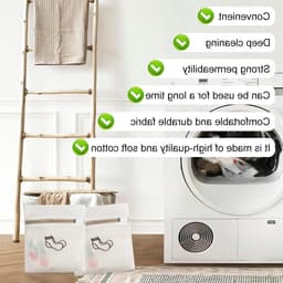 VVGoods - Set van 3 waszakken voor delicate kleding en schoenen met ritssluiting — thumbnail 3
