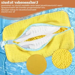 2 Stuks Schoenwaszakken voor de Wasmachine, Multifunctionele Bescherming voor Sneakers, Herbruikbare Waszakken voor Schoenen en Trainers — thumbnail 4