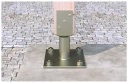 Boutanker metaal - Stalen anker Bevestigingsanker - Beton bevestigen - Standaard verankeringsdiepte - 16/100/220 mm - Metaal — thumbnail 4