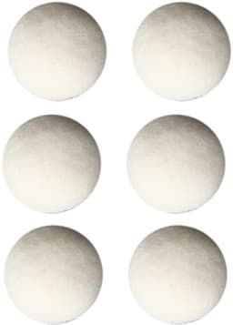 Dailygoods - Droogballen - Wol Droogballen - Vermindert Statische Elektriciteit - 4 cm - Elimineren Geur - Energie besparen - Voor Thuis - 6 Stuks — thumbnail 2