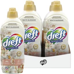 Dreft Wasverzachter White Blossoms - 6 x 880 ml - Voordeelverpakking — thumbnail 3
