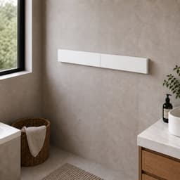 Vonia Wanddroogrek Inklapbaar 80 cm - Wasrek Hangend - 4m drooglengte - Droogrek Hangend - Wit — thumbnail 3