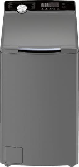 Heinner HWM-TL8013IVKSA++ Bovenlader Wasmachine 8 kg – 1300 tpm – Inverter Motor – Energieklasse A – 15 Programma’s met Trommelreiniging – Kinderslot – Zilver – 5 Jaar Garantie — thumbnail 1
