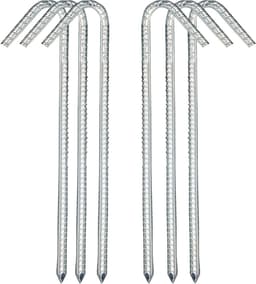 Ground anchor, tent nails, ground anchor, garden pegs, steel garden poles, poles, pegs, tent pegs, landscape, staples - ShopVlot — thumbnail 1