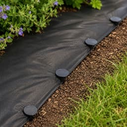 KADAX 100 stuks kunststof grondpennen – grondankers van 15 cm lang met een kopdiameter van 40 mm – grondankers voor het bevestigen van tuinvlies en onkruidvlies in de tuin — thumbnail 4