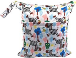 Waterdichte natte tas 40 x 45 cm voor luiers, waszak, camping, reizen en strandactiviteiten — thumbnail 1