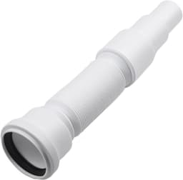 Douche afvoerbuis - Flexibele slang - Sanitair aansluiten - Uitschuifbaar tot 1m - 50 mm diameter - Grijs — thumbnail 3