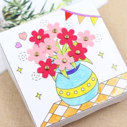 Dailygoods- Patroonklemmen 100 stuks - Mini Ronde Klemmen - Bevestigingsset - Kleurrijke Sluitklemmen - Lichtgewicht Metaal - Voor Knutselen/Scrapbooking - Brads — thumbnail 2