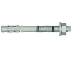 Stalen ankerbouten - Bevestigingsbouten Beton - Zware Bevestigingen - Gescheurd Beton - 16x105 mm - Zink Aluminium