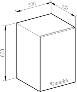 Vaatwasserpaneel - Keukenfront - Keuken Completeren - Landhuisstijl - 60 cm breed - Wit — thumbnail 5