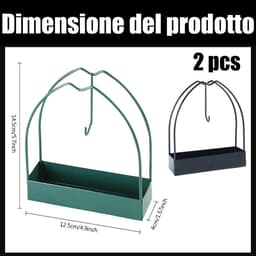 Dailygoods- Muggenspoelhouder - Draagbare/Hangende Muggenspoelhouder - 2 Stuks - Voor Binnen/Buiten - Inclusief Reinigingsborstel - Geschikt voor Outdoor Gebruik - Muggenspoel — thumbnail 3