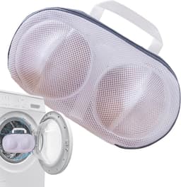 BH-waszak, waszak van fijn net voor 's en lingerie, robuuste ritssluiting, houdt de vormen intact, veilig in de wasmachine, geschikt voor op reis — thumbnail 5