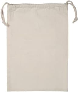 Katoenen Waszak met Trekkoord - Natuurlijke Kleur - Opbergzak voor Kleding en Textiel — thumbnail 3