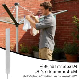 Beschermhoes voor Droogmolen 16 × 16 × 180 cm - Oxford Stof, Waterdicht en Stofdicht voor Kledingbescherming — thumbnail 4