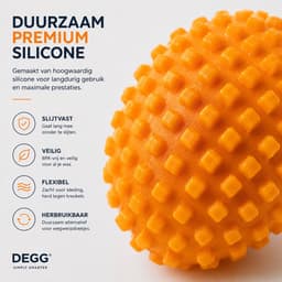 DEGG® - Wasdrogerballen voor Droger - 2 stuks - Herbruikbaar - Tot 25% Sneller Droog - Minder Kreukels & Statische Elektriciteit - Dryer Balls voor Wasdroger — thumbnail 4
