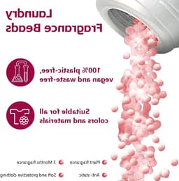 Geparfumeerde wasbolletjes 500 g, geurige parels voor langdurige frisheid, ideaal voor was en geurverspreiding, roze — thumbnail 2