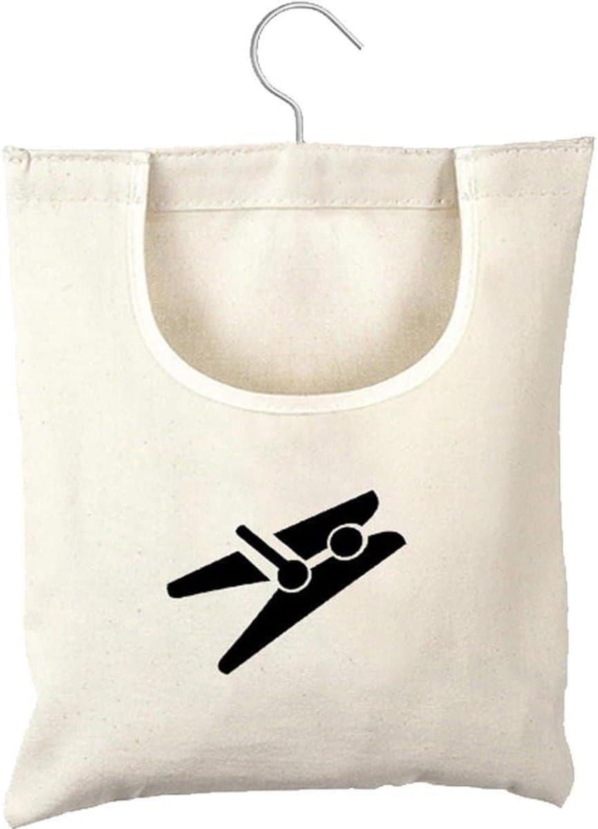 Wasknijper Opbergtas - Waslijn Tas Opberger - Wasknijpers Opbergen - Wasbare Stof - 32x28cm - Zoals afgebeeld — afbeelding 1