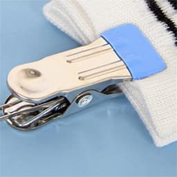 Wasknijpers - Kledingklemmen - Kleding Drogen - Roestvrij Staal - 50 Stuks - Donkerblauw — thumbnail 4