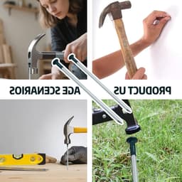 30 stuks grondankers voor zware belasting, 5 mm x 150 mm, anti-roest haringen voor onkruiddoek, tuinvlies en netten — thumbnail 4