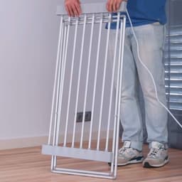 Elektrisch Droogrek Sneldrogend & Energiezuinig met Verwarming – Elektrisch Wasrek Inklapbaar met Instelbare Timer & Temperatuur – Verwarmd droogrek Duurzaam & Ruimtebesparend — thumbnail 5