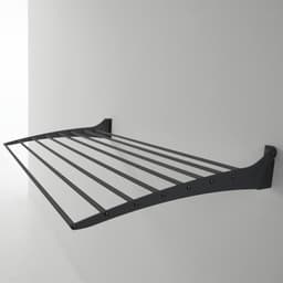 Foxydry Fold 116 cm black wasdroogrek wandmontage clicksysteem - 116 x 50 x 10 cm — thumbnail 3