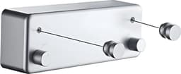 DailySupplies® Waslijn Uittrekbaar - Wanddroogrek - Wasdraad - Grijs — thumbnail 1