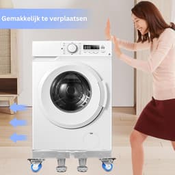MKSS® Wasmachine Verhoger - Ombouw - Kast - Lichtgrijs — thumbnail 4