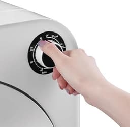 DD® Mini Droger - Mini Wasmachine - Mini Wasdroger - 46x50x60cm - Wit — thumbnail 5
