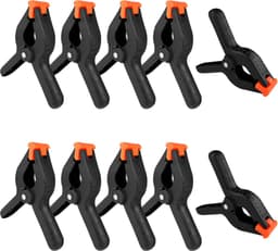 Goodivery ® Set van 10 Sterke Nylon Klemmen voor Diverse Toepassingen in Fotografie en Houtbewerking — thumbnail 1