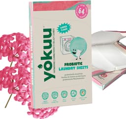 YOKUU Probiotische Wasstrips - 128 Wasbeurten - Zomerbloemen Geur - Reis Wasmiddel - Ultra Geconcentreerd en Voorgedoseerd - Ecologisch Wasproduct — thumbnail 1