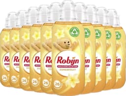 Robijn Wasverzachter Zomerfruit 650 ml 26 wasbeurten Doos 10 fles — thumbnail 3