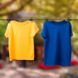 2 stuks Waslijn elastisch - met 12 Wasknijpers - Winddichte Reiswaslijn - Drooglijnen - Roldrooglijn - Waslijn Camping - Wasdraad - 1.8 m Drooglengte - Zwart — thumbnail 3