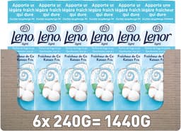 Lenor Light Geurbooster Katoen Fris - 6 x 240 gram - Wasparfum — thumbnail 1