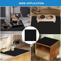 Beschermhoes wasmachine - antislip mat 60x60 cm - universele hoes droger - keuken & koelkast - wasmachinebescherming — thumbnail 5