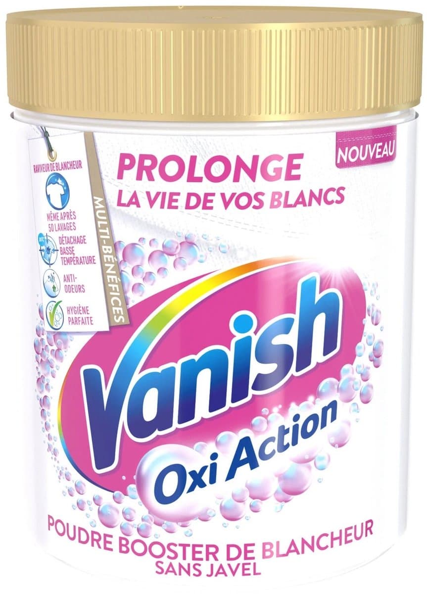 Vanish Oxi Action Whitening Booster Powder 470g — afbeelding 1