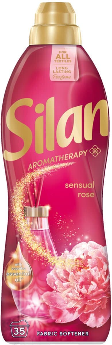 Silan Wasverzachter - Aroma Therapy - Sensual Rose 770ml - 12x35 Wasbeurten - Voordeelverpakking — afbeelding 1