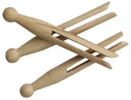 Ronde wasknijper pin 25 stuks — thumbnail 3