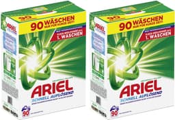 2x Ariel regulier waspoeder 2x 4,95 kg - 180 wasbeurten met vlek weg power universeel waspoeder snel oplossend ideaal voor koud wassen — thumbnail 1