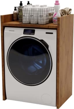 Wasmachine Ombouw - Opbouwmeubel Kast - Meubel Rek - Huishoudelijk — thumbnail 1
