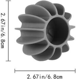 4 stuks herbruikbare wasballen - wasborstelballen - wordt zachter en luchtiger - TPR stoomdroogbal voor alle soorten drogers en wasmachines. — thumbnail 5